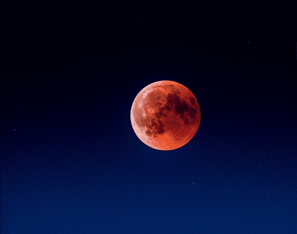 full-red-moon-dark-blue-sky-background